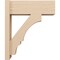 Ekena Millwork 8-in W x 22-in D x 26-in H Balboa Block Rough Cedar Woodgrain TimberThane Outlooker, Primed Tan OUTUR080X22X26BOA44RCPR - alternate 2